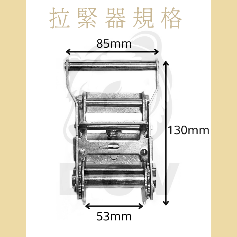 1.5噸 輕型手拉器+S鉤