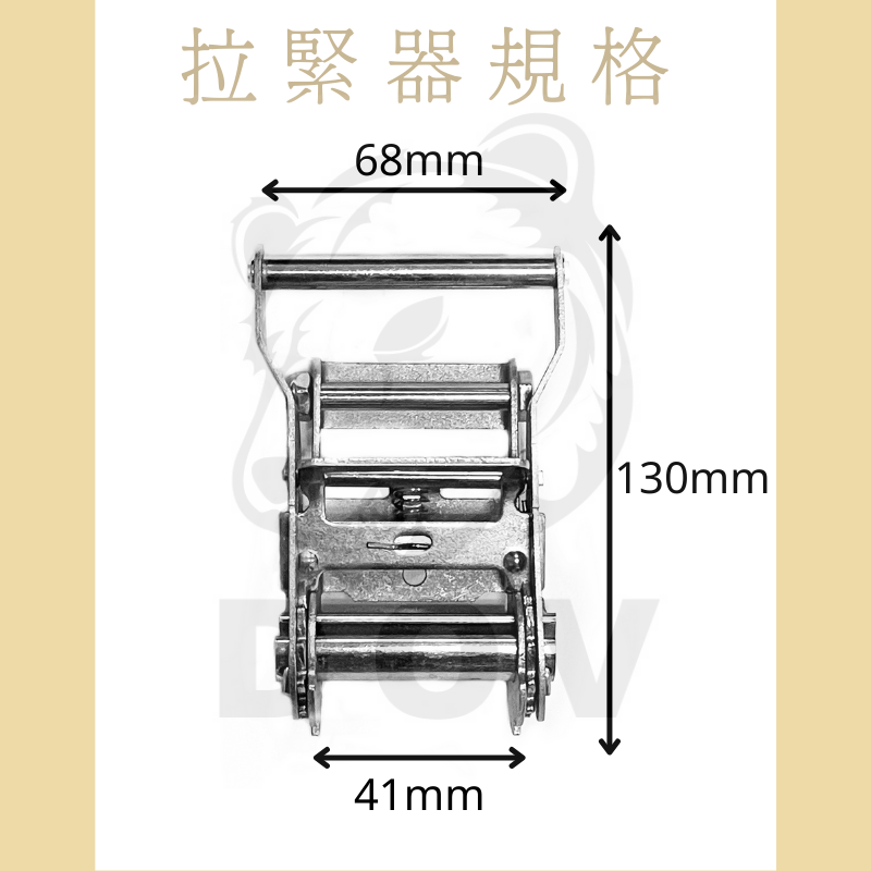 1.2噸 白鐵拉緊器+白鐵S鉤
